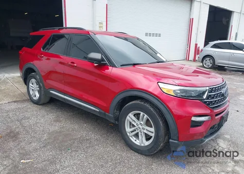 2021 Ford Explorer Xlt from USA, damaged, VIN 1FMSK8DH2MGC04857